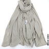 Japani Hijab | حجاب ياباني Beige Grey Scarf (Hijab)