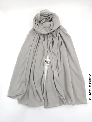 Japani Hijab | حجاب ياباني Classic Grey Scarf (Hijab)