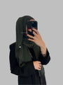 Kresha Thailendi Hijab Raeesi Zaiti / Normal (175 x 75 cm) Linen Scarf
