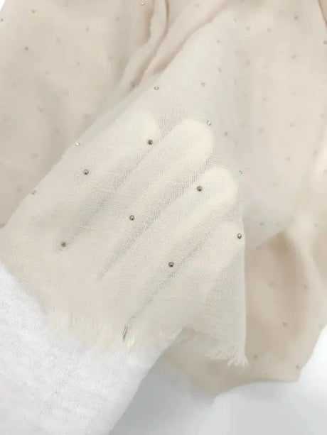 Lightweight Crystal Shawl Hijab Scarf (Hijab)