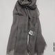 Lightweight Small Size Shawl Hijab Dark Grey Scarf (Hijab)