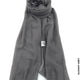 Lightweight Small Size Shawl Hijab Gloomy Grey Scarf (Hijab)