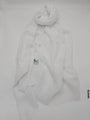 Lightweight Small Size Shawl Hijab White Scarf (Hijab)