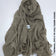 Linen Kresha Thailendi Shawl | خام تهايلندي او كريشا شال Normal (175 X 75 Cm) / Dark Khaki Scarf