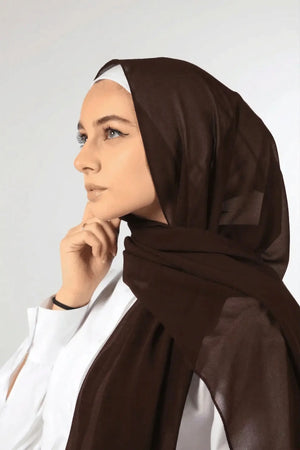 حجاب شيفون فاخر لفصل الصيف