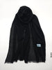 Premium Viscose Shawl Hijab Black Scarf (Hijab)