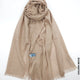 Premium Viscose Shawl Hijab Golden Beige Scarf (Hijab)