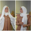 حجاب قطني سريع التحضير | شيلة | حجاب | الكويت