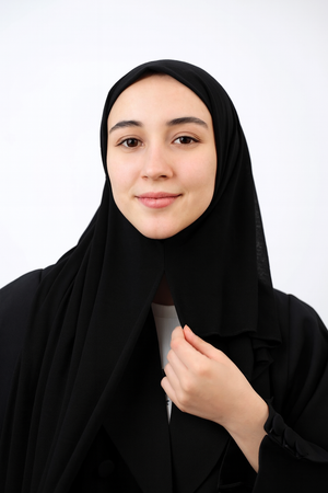 شاش تركي مخيط حجاب 
