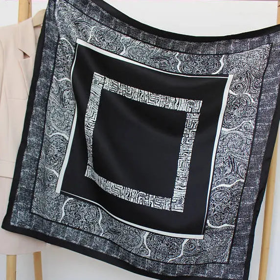 Viscose wool scarf Hijab Murabba 90*90 Smack Touch (Collars)