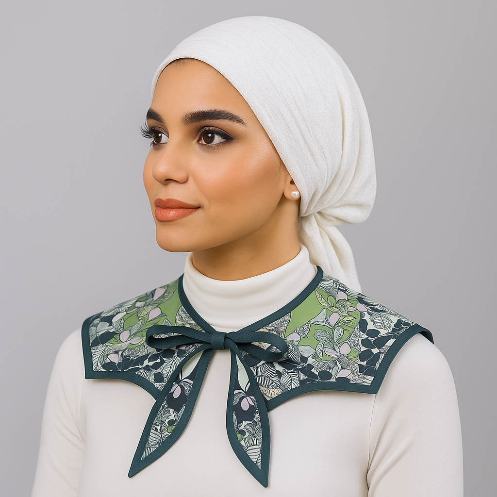 طوق ديكي بنقشة زهور | 3 أنماط | تصميم رائج | الكويت