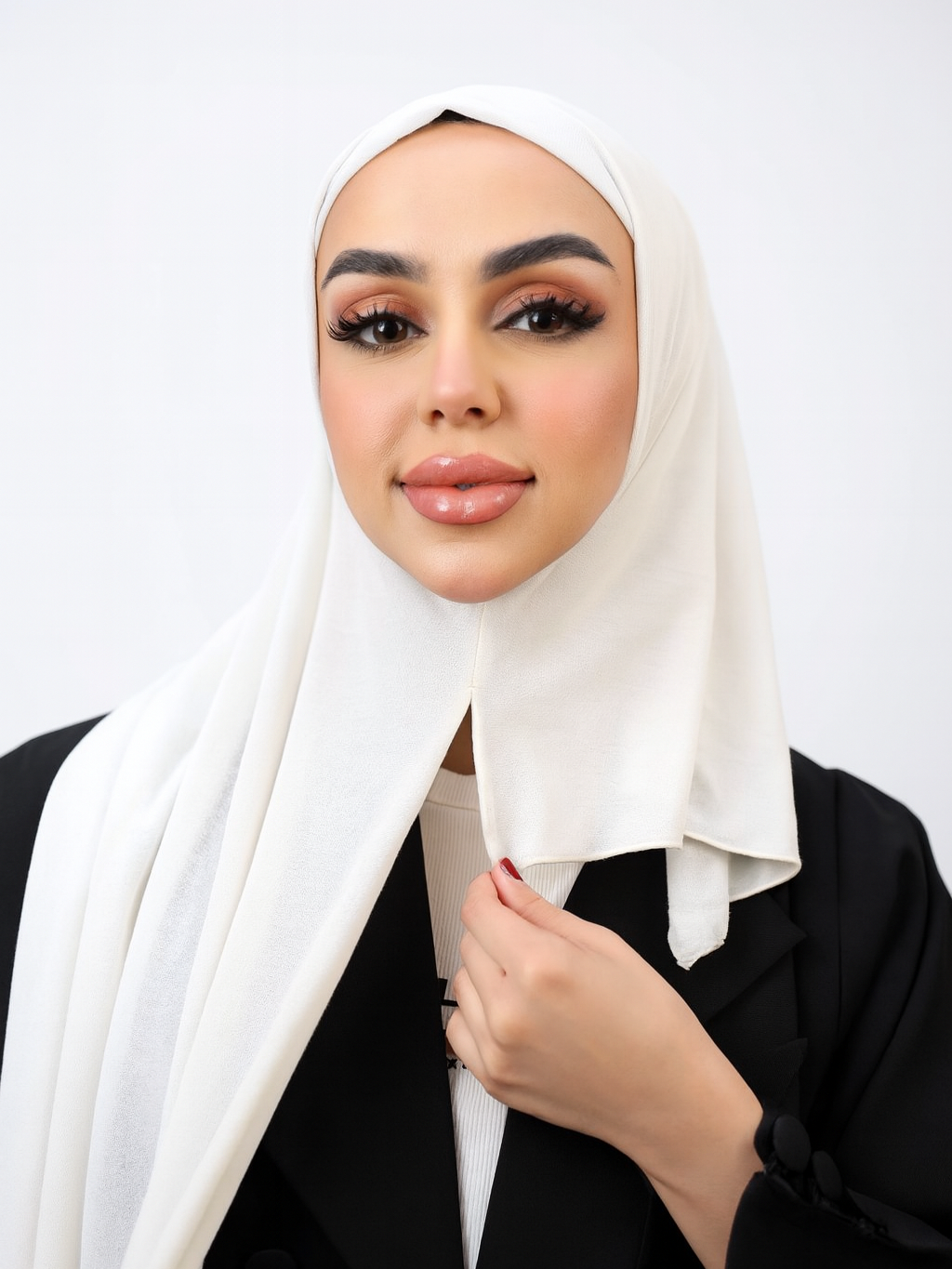 شاش تركي مخيط حجاب 