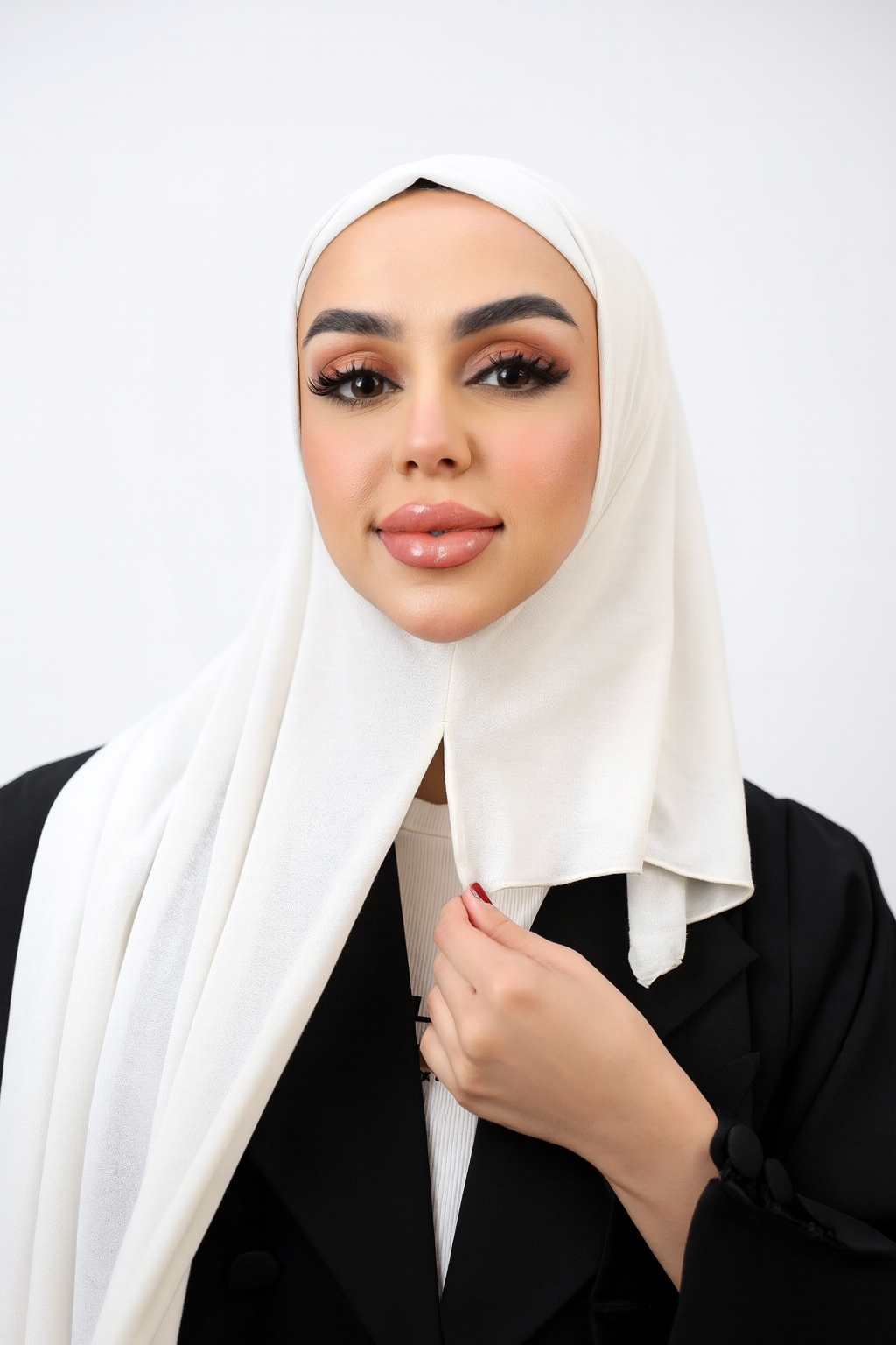 شاش تركي مخيط حجاب 