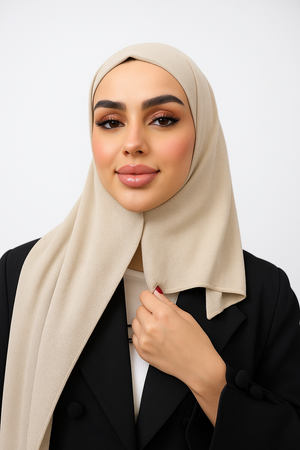 شاش تركي مخيط حجاب 