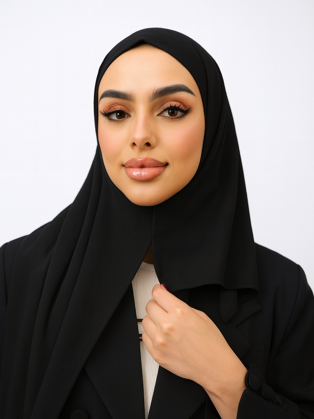 شاش تركي مخيط حجاب 