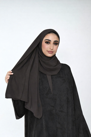 Chiffon High Quality Stitch Hijab Smack Touch (Hijab)