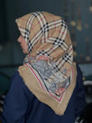 Viscose wool scarf Hijab Murabba 90*90 Smack Touch (Collars)