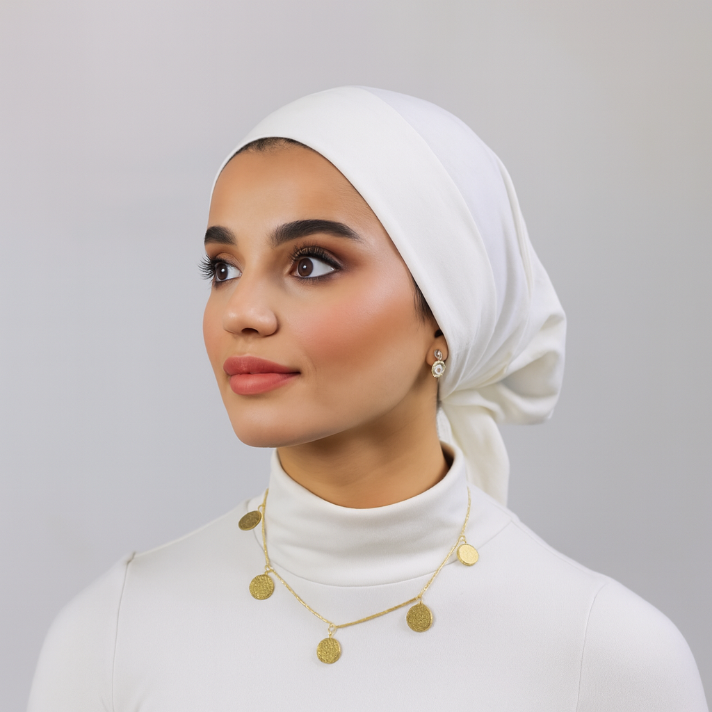 ربطة عنق أسفل الغطاء مع كرتونة