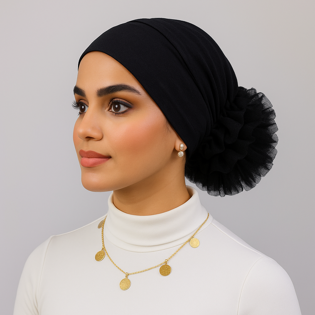 قبعة منفوخة | تحت الحجاب | مع الحجاب