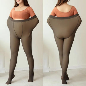 Thick Thermal Stockings Plus Size | Warm Winter