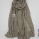 Shaash Turkey High Quality Scarf Beige / Plain (Hijab)