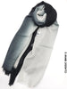 Shaded Ombre Premium Scarf Classic Bnw 2 Linen