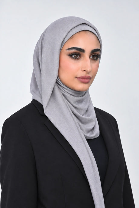 حجاب قطني إيطالي مطاطي