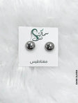 Super Strong Magnetic Hijab Pins (2 Pcs) Dark Sliver Buckle