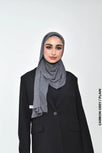 Turkey Malmal Hijab Carbon Grey / Plain Scarf (Hijab)