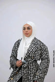 Turkey Malmal Hijab Off White / Plain Scarf (Hijab)