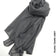 Turkey Scarf (خام تركي شيلا) Plain / Dark Grey (Hijab)