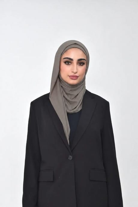 حجاب قطني إيطالي مطاطي
