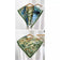 Triangle print sunscreen shawl scarf