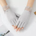 Fingerless Sun protection Driving Gloves