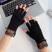 Fingerless Sun protection Driving Gloves