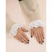 Solid Wrist detachable sleeves cuffs