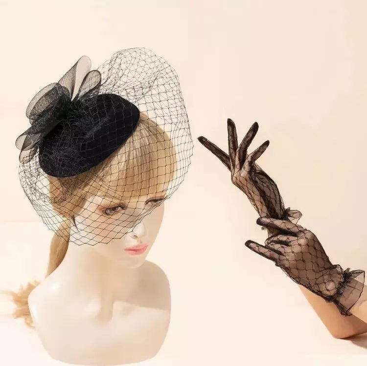 Mesh Hat With Gloves