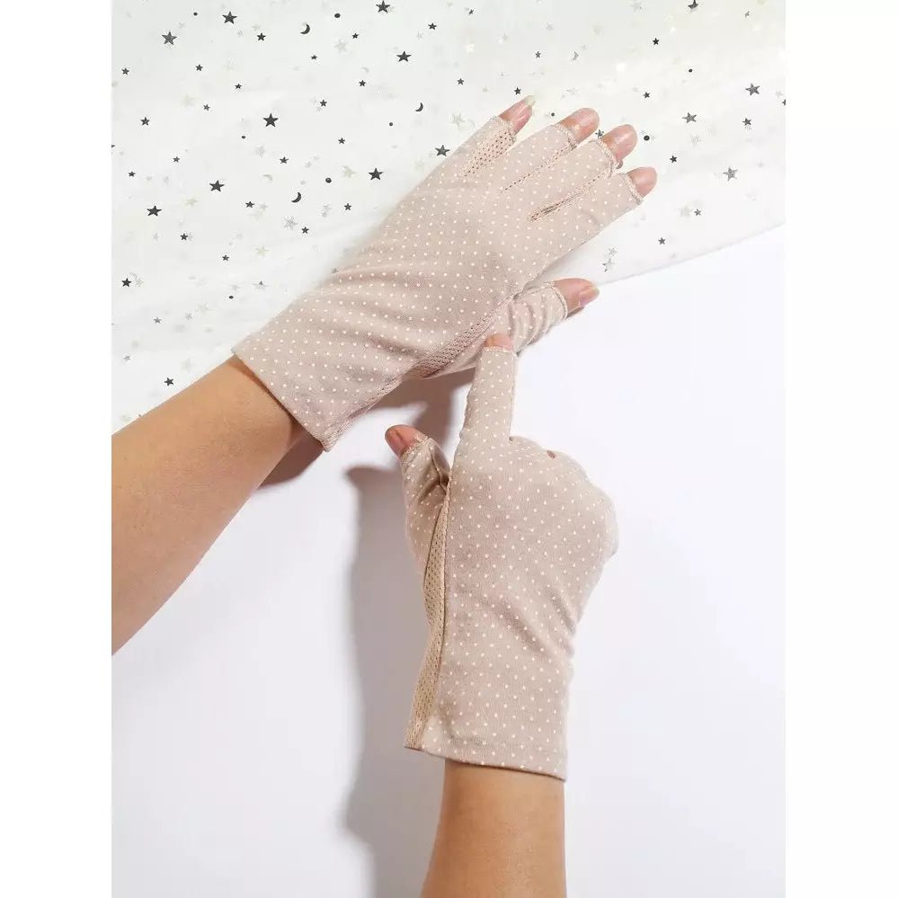 Fingerless Sun protection Driving Gloves