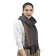 Graphic scarf for winter | Shawl