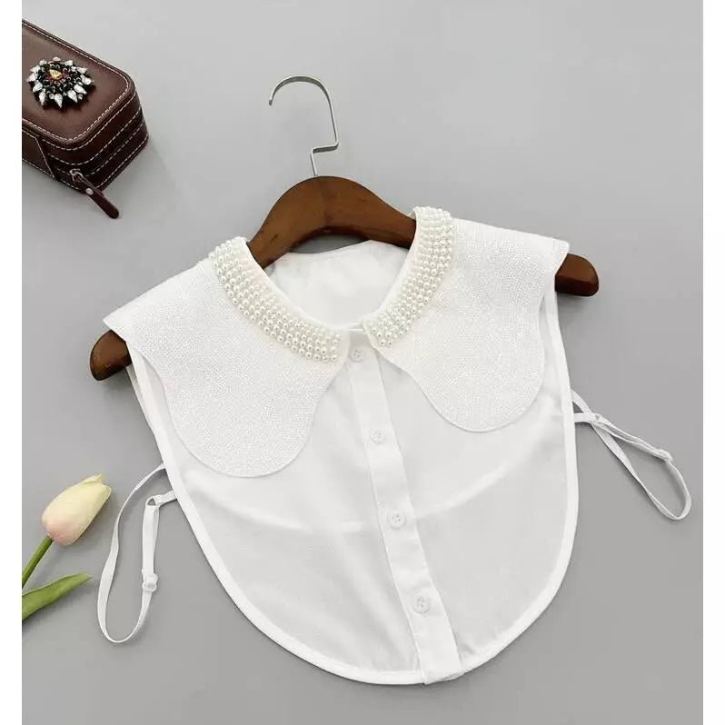 Sequin Design Fake Dickey Collar