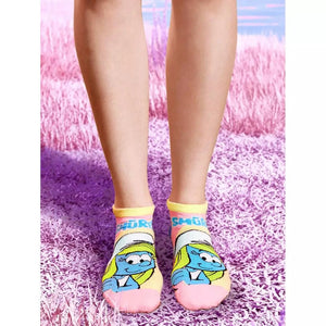 Cartoon Graphic Socks | The Smurfs | 2 Pair