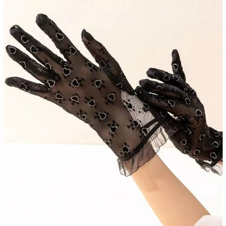 Heart💖 Pattern Gloves | Polyester | 1 Pair