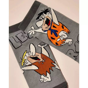 Cartoon Graphic Socks | The Flinstones Socks