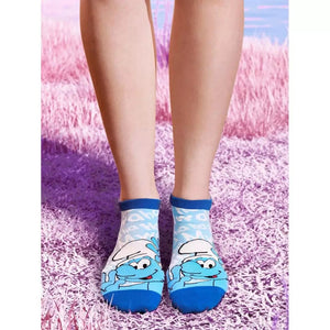 Cartoon Graphic Socks | The Smurfs | 2 Pair