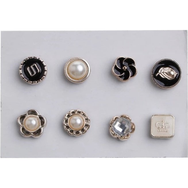 Magnetic Scarf Buckle 8Pcs