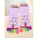 Cartoon graphic toe socks