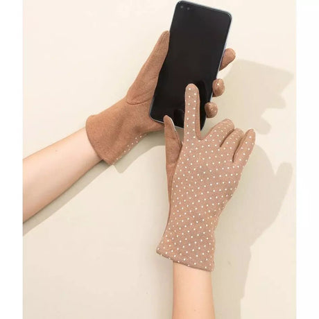 Polka Dot Gloves | Screen Gloves | 2 Colors