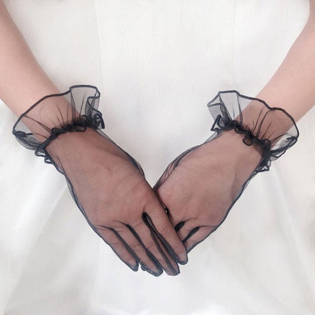 Transparent Gloves for Women | Stretchable | Fancy