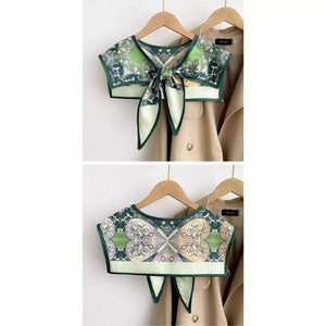 Geometric printed collar