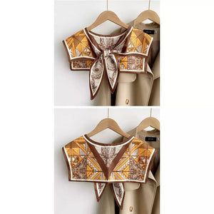 Geometric printed collar